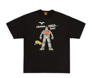 Buy Human Made x I Know Nigo Too Graphic T-Shirt Black at Sasom – Authentic and Ready to Ship