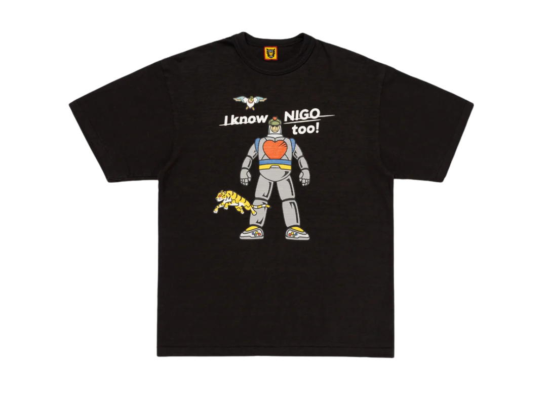 HUMAN MADE HUMAN MADE x I Know Nigo Too Graphic T-Shirt Black