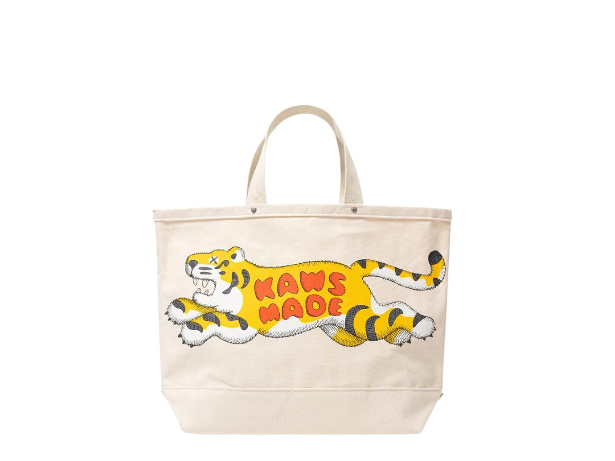 Human Made Human Made x Kaws Made Tote Bag Large #1 White