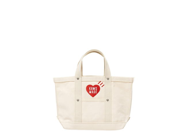 Human Made Human Made x Kaws Made Tote Bag Small White - view 2