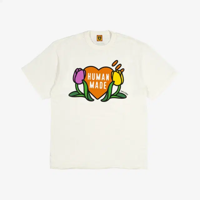 HUMAN MADE HUMAN MADE x Oallery Tulip T-Shirt White - view 2
