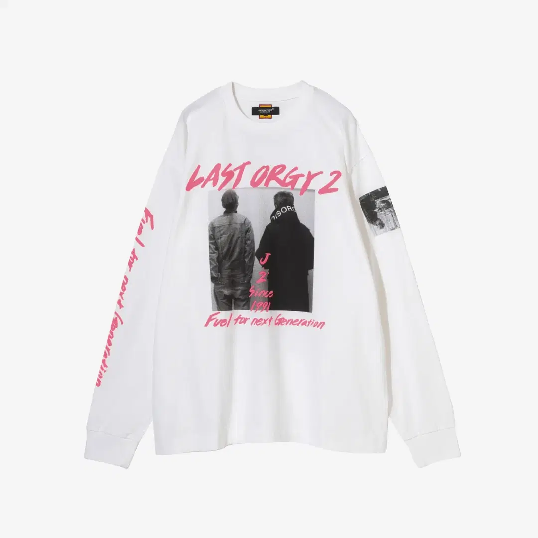 HUMAN MADE HUMAN MADE x Undercover Last Orgy 2 1991 L/S T-Shirt Pink White