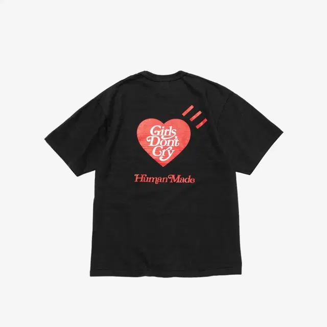 HUMAN MADE HUMAN MADE x Verdy Girls Don't Cry Valentine's Day T-Shirt Black - view 1