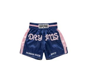 Buy Human Made Muay Thai Shorts Bangkok Blue at Sasom – Authentic and Ready to Ship