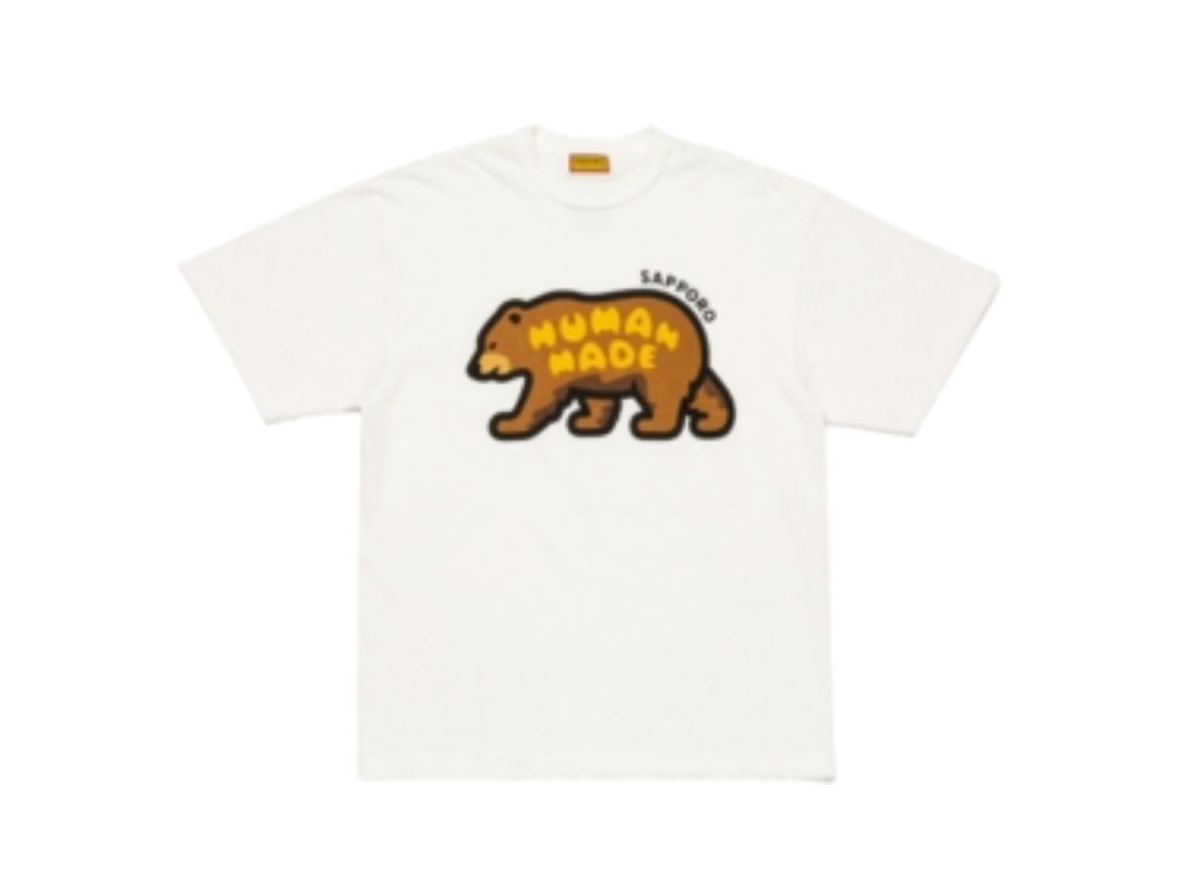 HUMAN MADE HUMAN MADE Animal Graphic T-Shirt Bear White