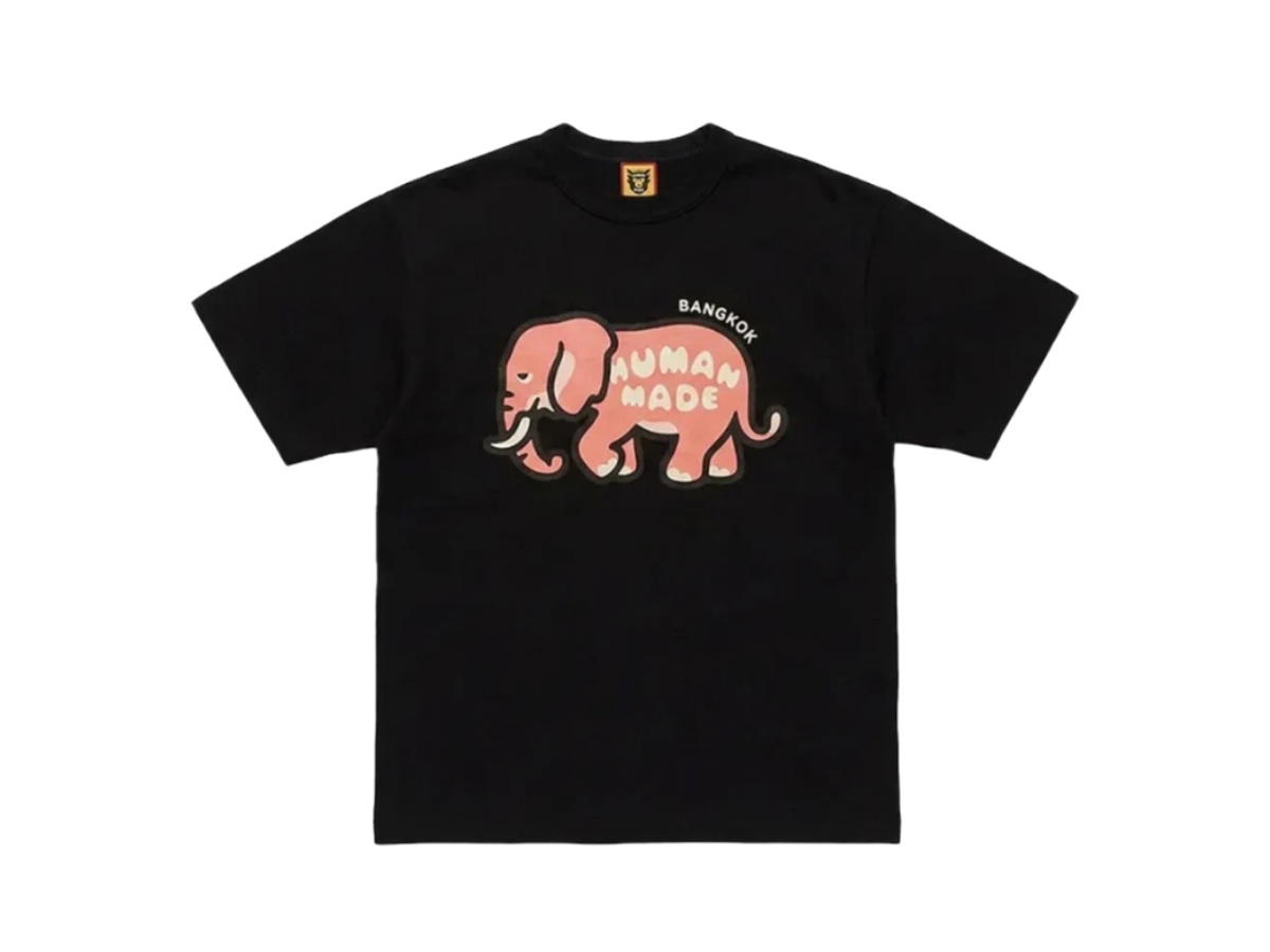 Human Made Human Made Bangkok Animal Graphic T-shirt Black