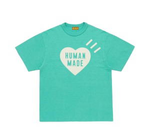 Buy Human Made Heart Graphic T-Shirt Turquoise White at Sasom – Authentic and Ready to Ship
