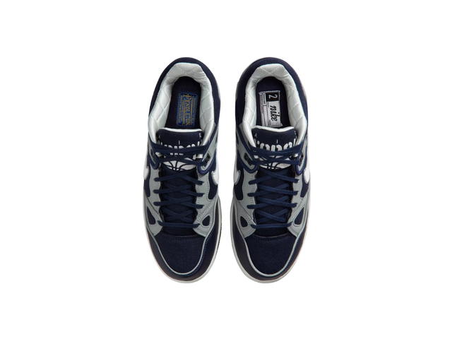 Nike Nike x NIGO Air Force 3 Low Midnight Navy Shadow Grey - view 3