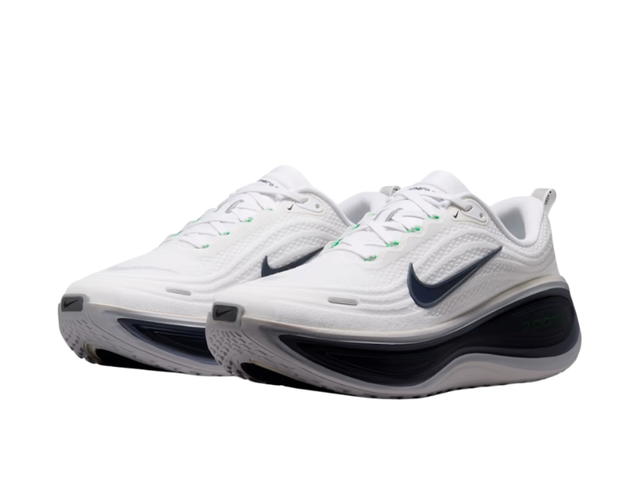 Nike Nike Vomero Plus White Green Spark World Indigo Midnight Navy - view 3