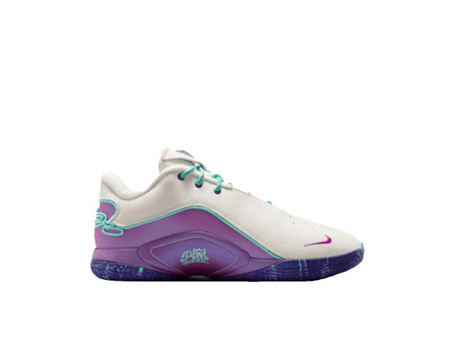 Nike Nike LeBron 22 Purple White Green - view 1