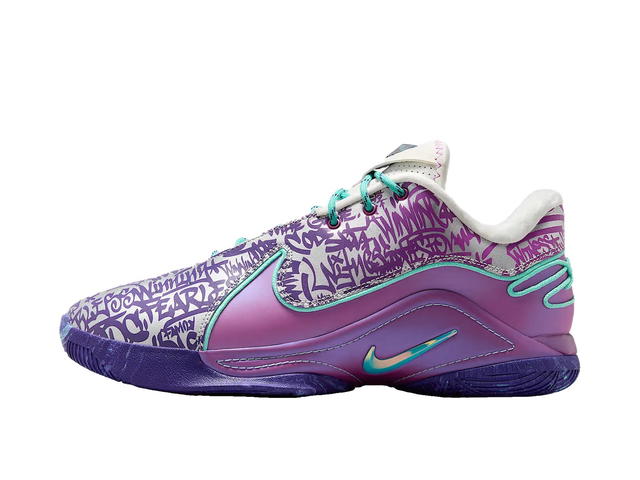 Nike Nike LeBron 22 Purple White Green - view 2