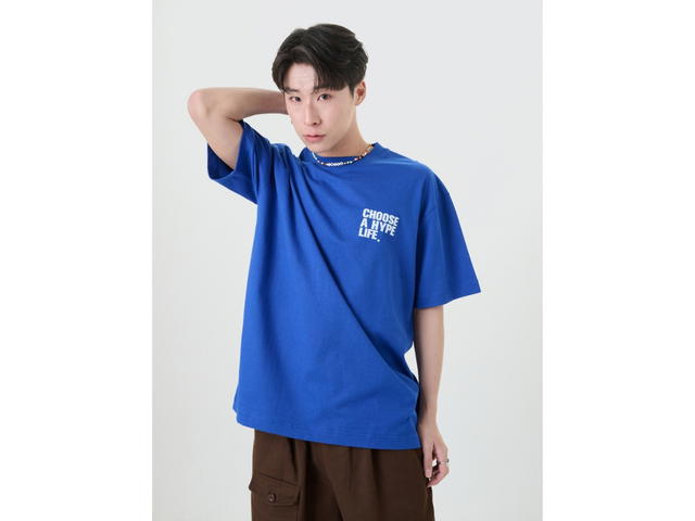 Hype It Hype It Happy Life T-Shirt Blue - view 3