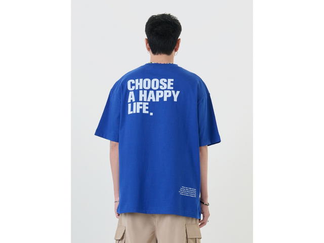 Hype It Hype It Happy Life T-Shirt Blue - view 4