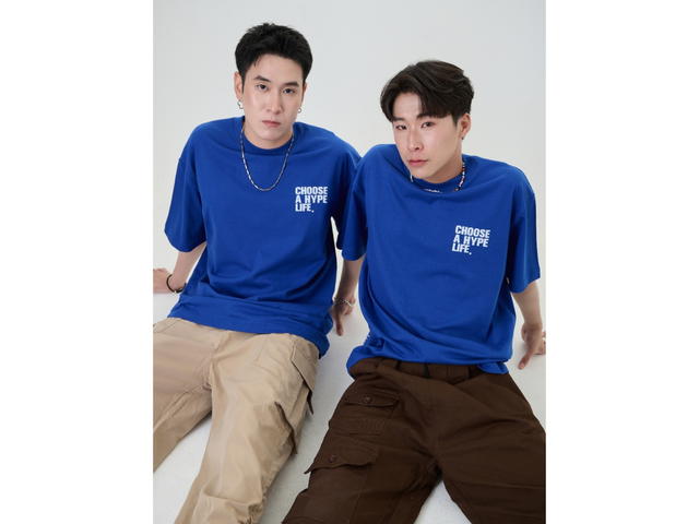 Hype It Hype It Happy Life T-Shirt Blue - view 5
