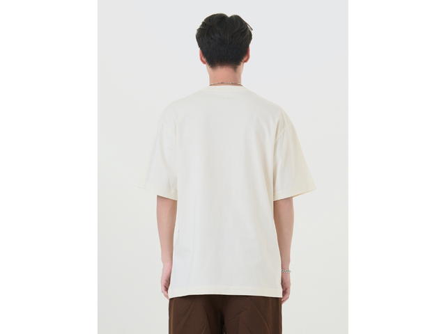 Hype It Hype It Meantime Oversized T-shirts Cream - view 5