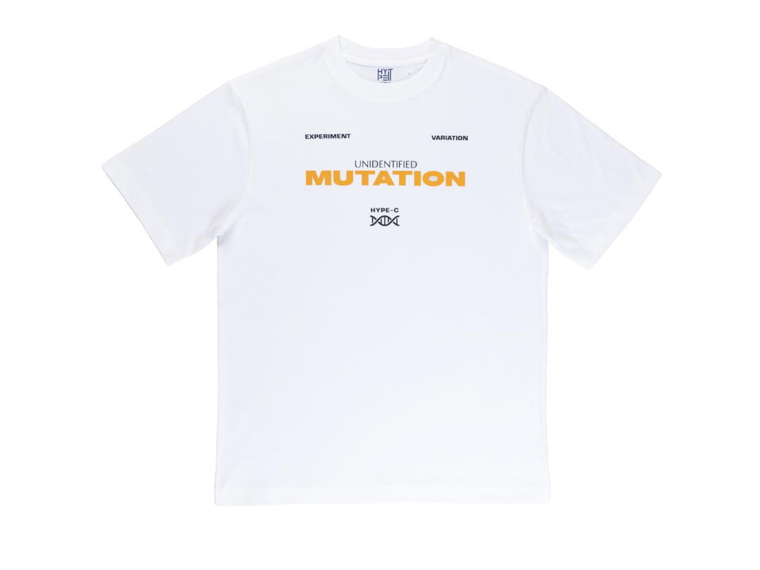 Hype It Hype It Mutation Oversized T-shirts White