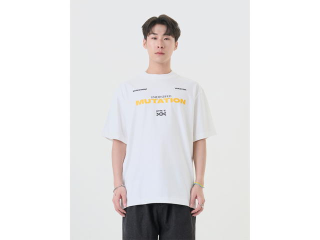 Hype It Hype It Mutation Oversized T-shirts White - view 4