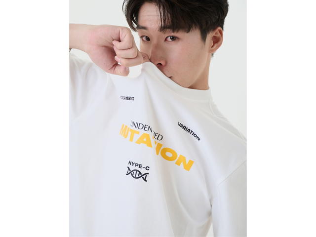 Hype It Hype It Mutation Oversized T-shirts White - view 6