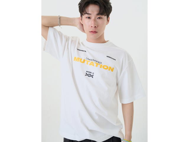 Hype It Hype It Mutation Oversized T-shirts White - view 8