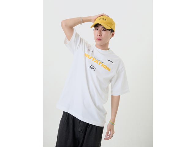 Hype It Hype It Mutation Oversized T-shirts White - view 9
