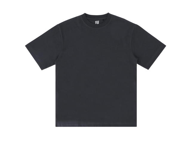 Hype It Hype It Oversized Tee with Embossed Logo Dark Grey - view 1