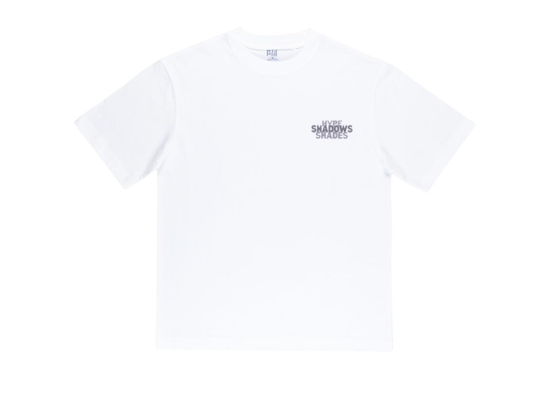 Hype It Hype It Shadow Oversized T-shirts White