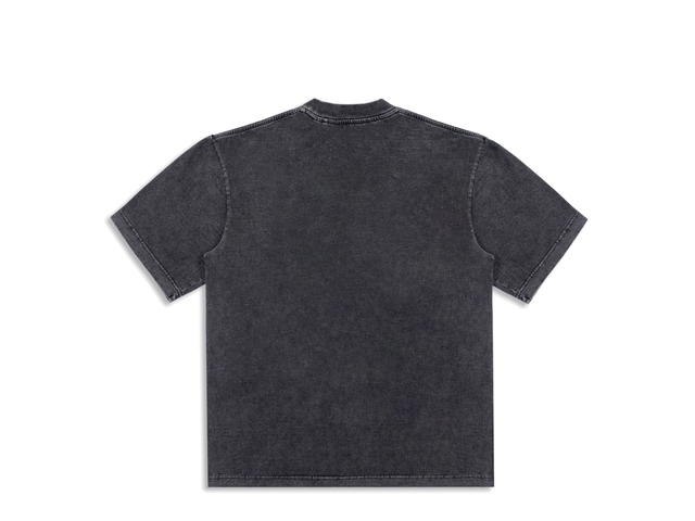 Hype It Hype It Oversized Tee with Embossed Logo Black Bleached - view 2