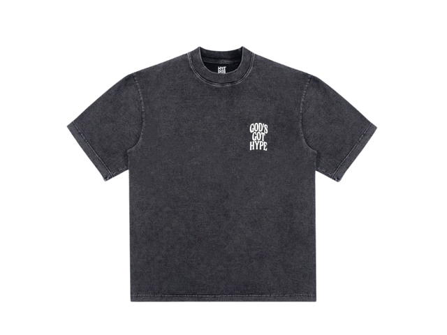 Hype It Hype It God's Got Hype T-Shirt (Black Bleached) - view 1