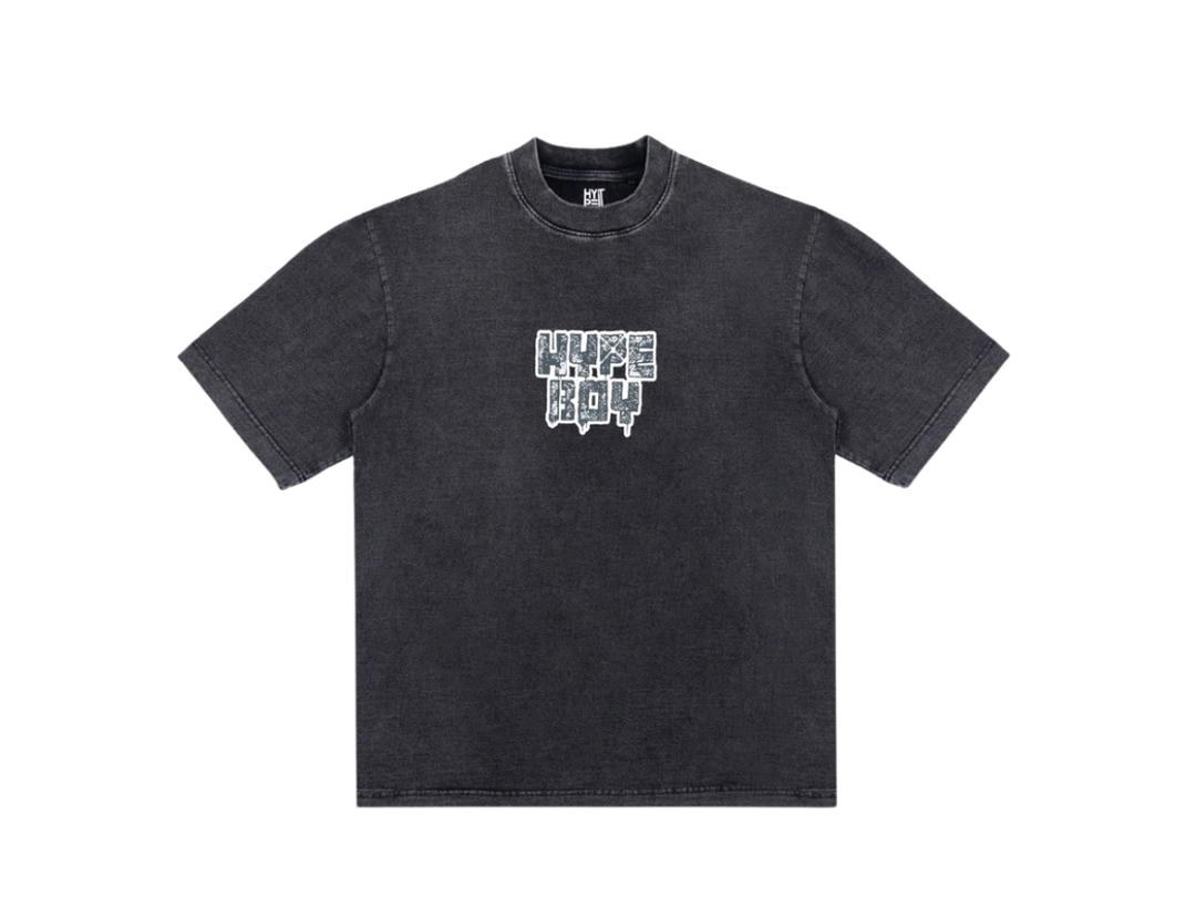 Hype It Hype It Hype Boy T-Shirt (Black Bleached)