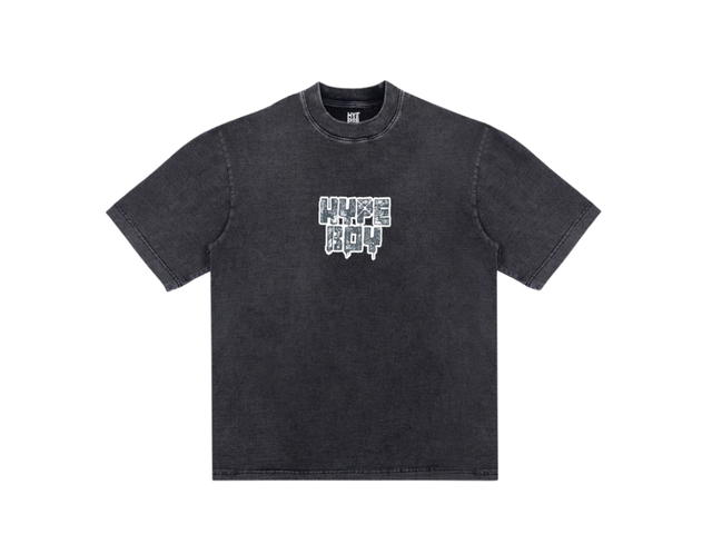 Hype It Hype It Hype Boy T-Shirt (Black Bleached) - view 1