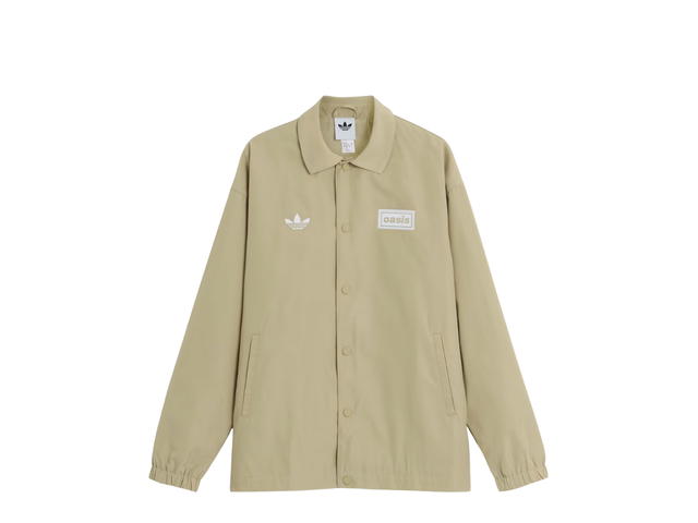 adidas adidas x Oasis Tour Coach Jacket Stone Khaki - view 1