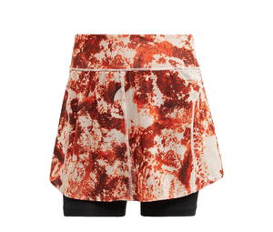 Buy adidas Tennis Paris Match Skirt Orange Brown Pattern at Sasom – Authentic and Ready to Ship