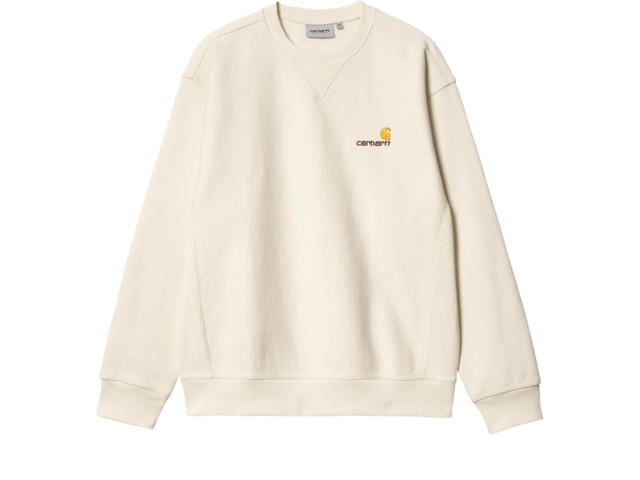 Carhartt Carhartt American Script Sweat Natural - view 1