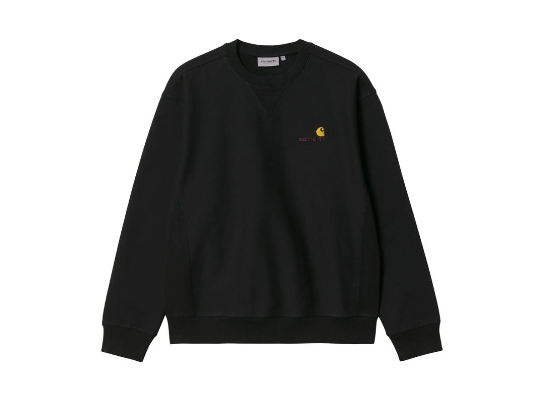 Carhartt Carhartt American Script Sweat Black