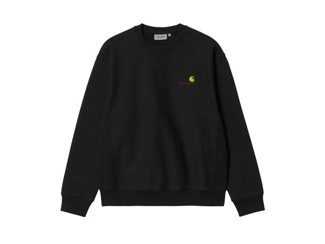 Carhartt Carhartt American Script Sweat Black - view 1