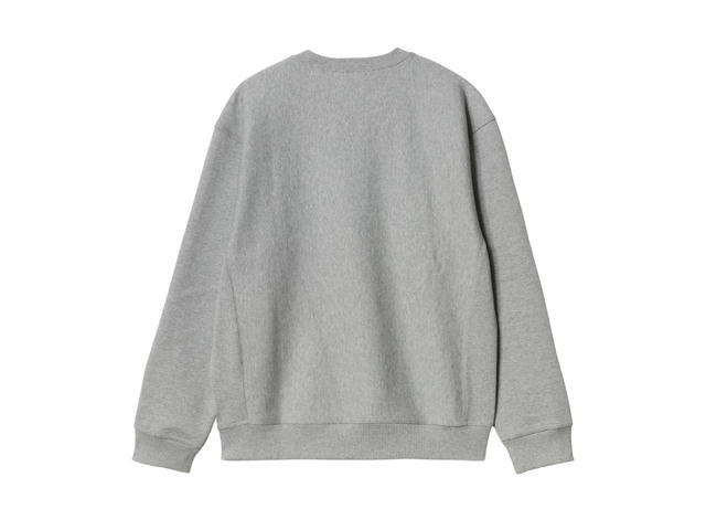 Carhartt Carhartt American Script Sweat Grey Heather - view 2