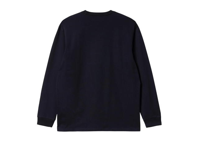 Carhartt Carhartt L/S Chase T-Shirt Dark Navy Gold - view 2