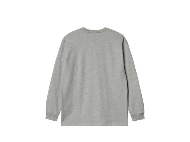 Carhartt Carhartt L/S Chase T-Shirt Grey Heather Gold - view 2