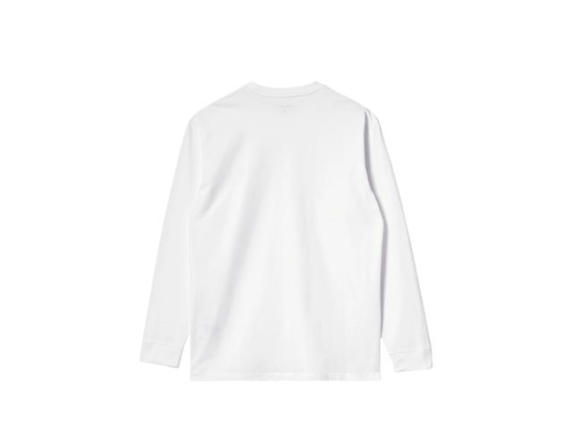 Carhartt Carhartt L/S Chase T-Shirt White Gold - view 2