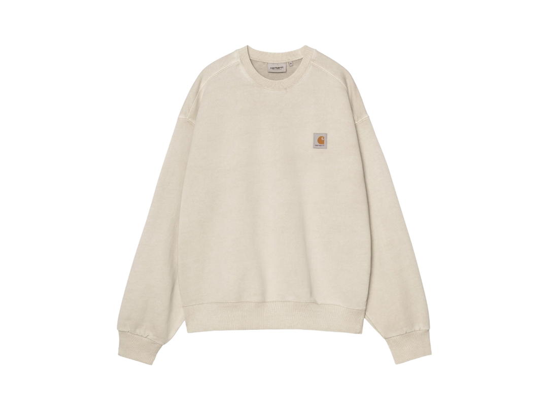 Carhartt Carhartt Vista Sweat Fleur De Sel Garment Dyed