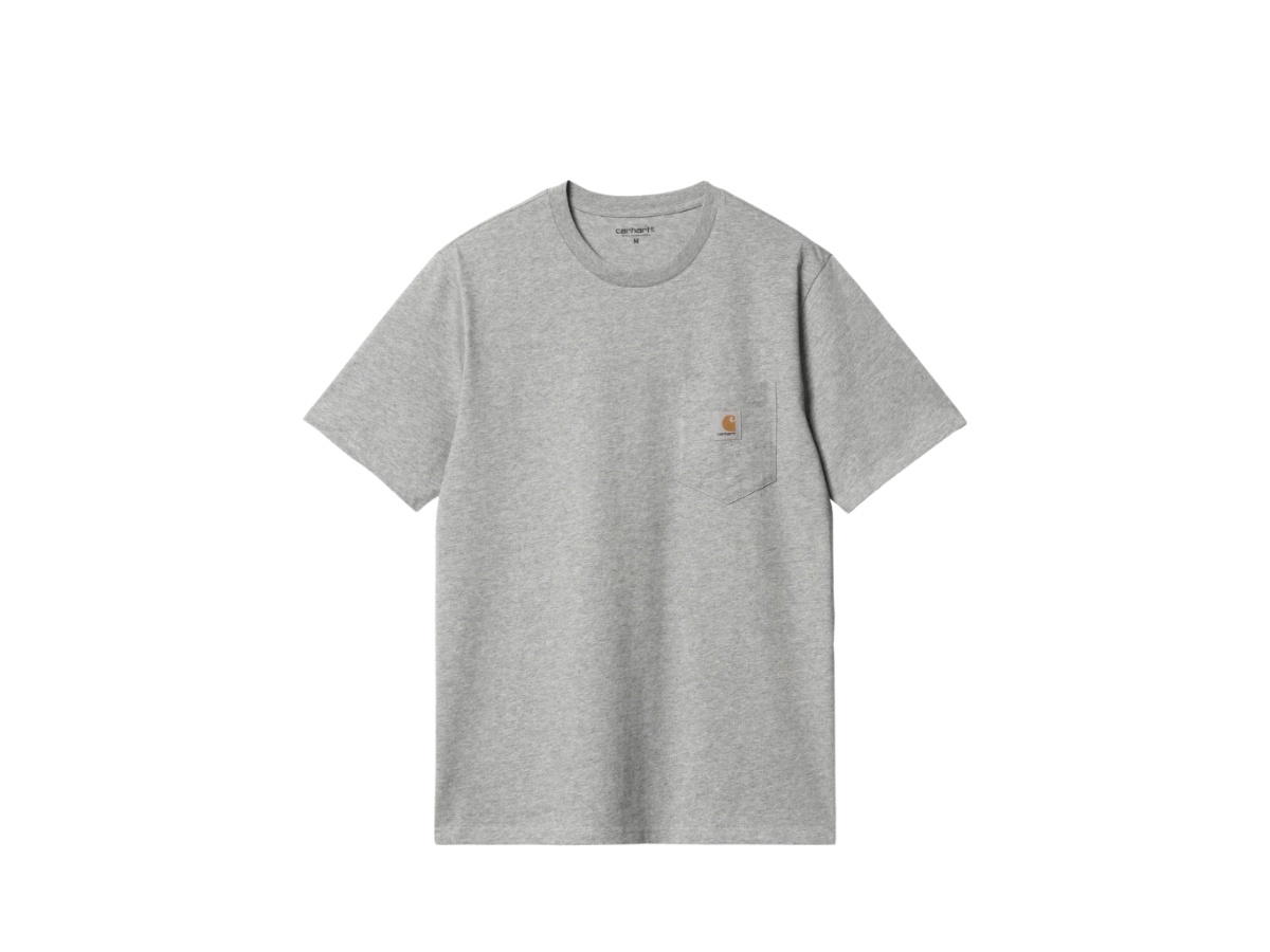 Carhartt Carhartt S/S Pocket T-Shirt Grey Heather