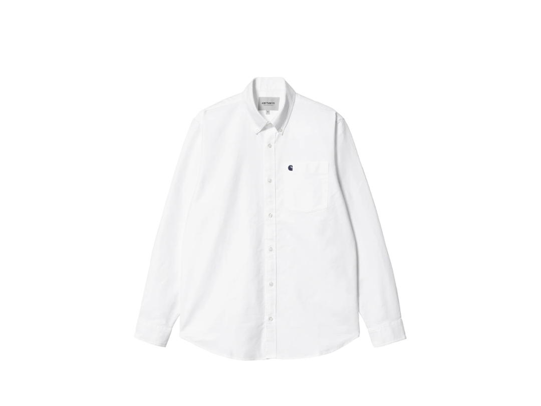 Carhartt Carhartt L/S C-Logo Shirt White