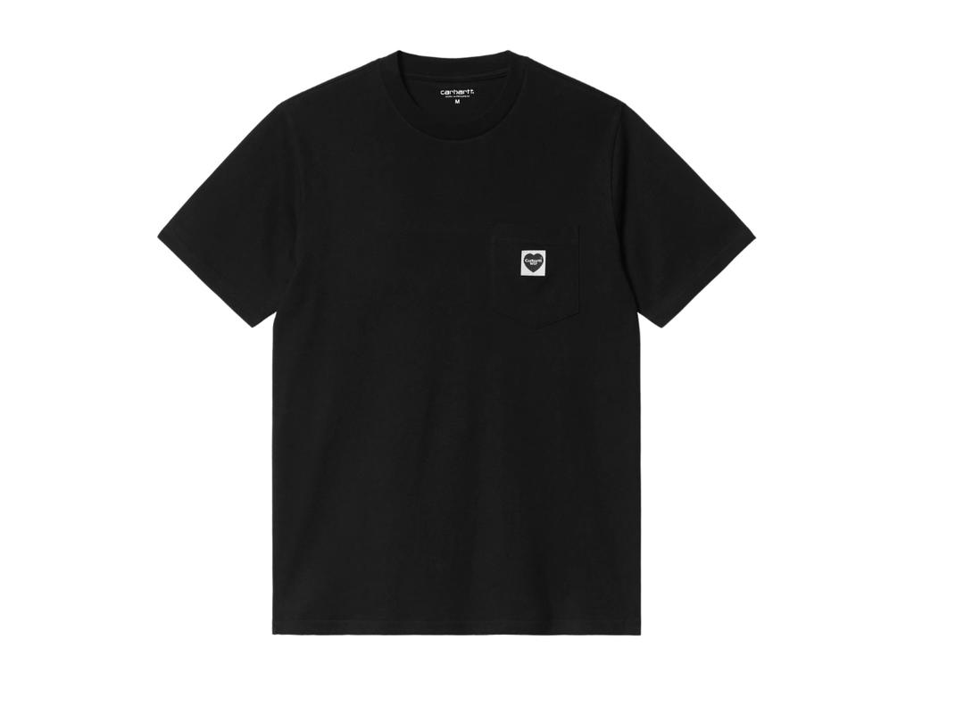 Carhartt Carhartt S/S Pocket Heart T-Shirt Black Heart Black