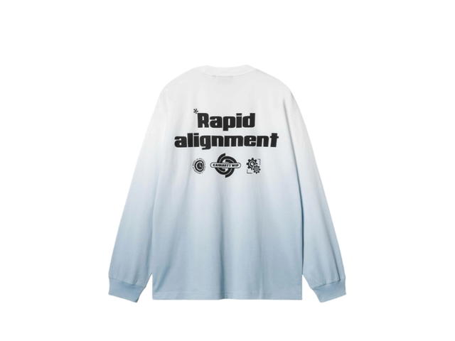 Carhartt Wip Carhartt Wip L/S Light Work T-Shirt White Blue - view 1