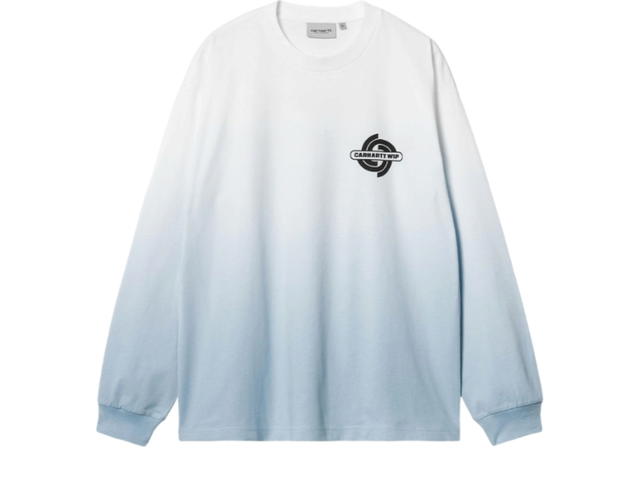 Carhartt Wip Carhartt Wip L/S Light Work T-Shirt White Blue - view 2