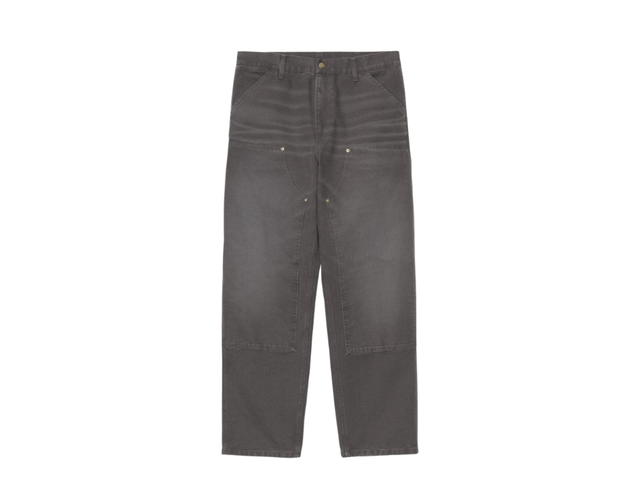 Carhartt Carhartt Double Knee Pant Graphite Stone Canvas - view 1