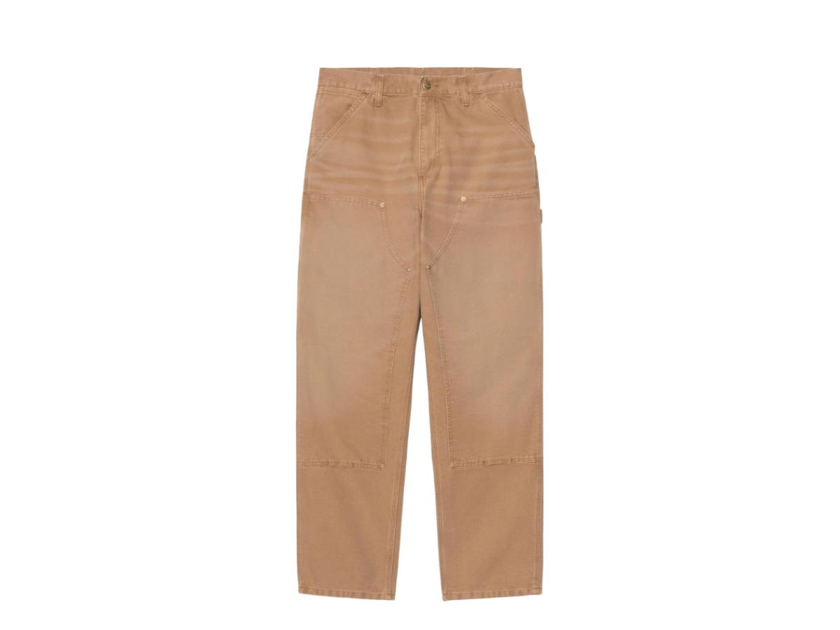 Carhartt Carhartt Double Knee Pant Hamilton Brown Stone Canvas