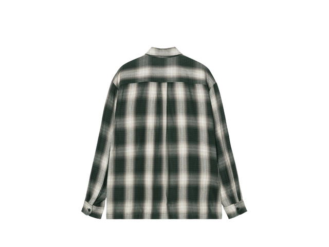 Carhartt Carhartt L/S Harlin Shirt Harlin Check Kale Green - view 2