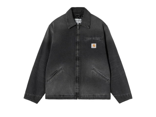 Carhartt WIP Carhartt OG Detroit Jacket Black Grind Wash - view 1