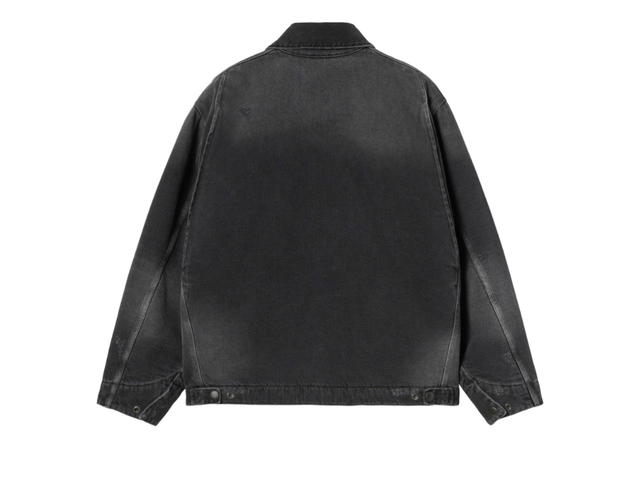 Carhartt WIP Carhartt OG Detroit Jacket Black Grind Wash - view 2